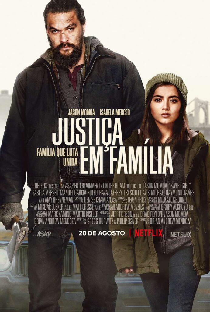 Jason Mamoa luta contra empresa farmacêutica para salvar a esposa em 'Justiça em Família', confira o trailer!