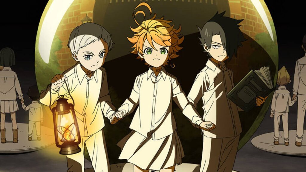 the promised neverland poster oficial