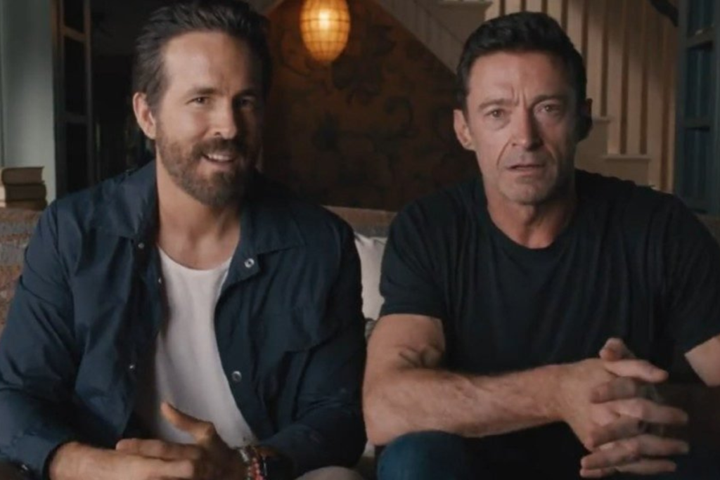 Ryan Reynolds e Hugh Jackman estrelaram Deadpool 3